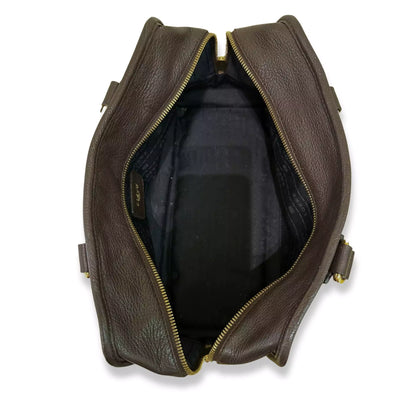 LOEWE AMAZONA BROWN LEATHER BAG
