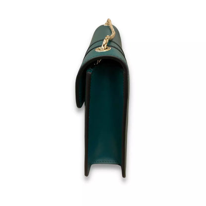 BOLSO BVLGARI SERPENTI FOREVER DE PIEL VERDE