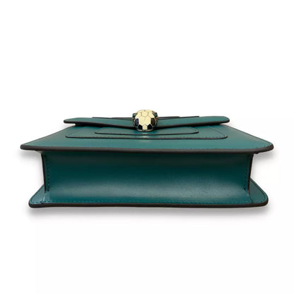 BOLSO BVLGARI SERPENTI FOREVER DE PIEL VERDE