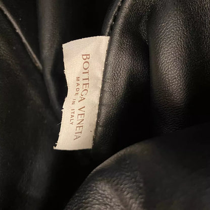 BOLSO BOTTEGA VENETA DE PIEL DE CORDERO NEGRO PARA ADOLESCENTES
