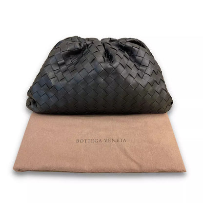 BOLSO BOTTEGA VENETA DE PIEL DE CORDERO NEGRO PARA ADOLESCENTES
