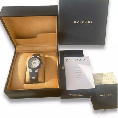 RELOJ DE ALUMINIO BVLGARI