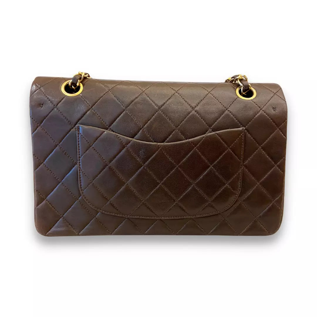 Chanel Brown Leather Timeless Classique Flap Bag – EYE LUXURY CONCIERGE