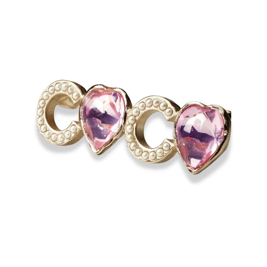 CHANEL CRYSTALS COCO BROOCH