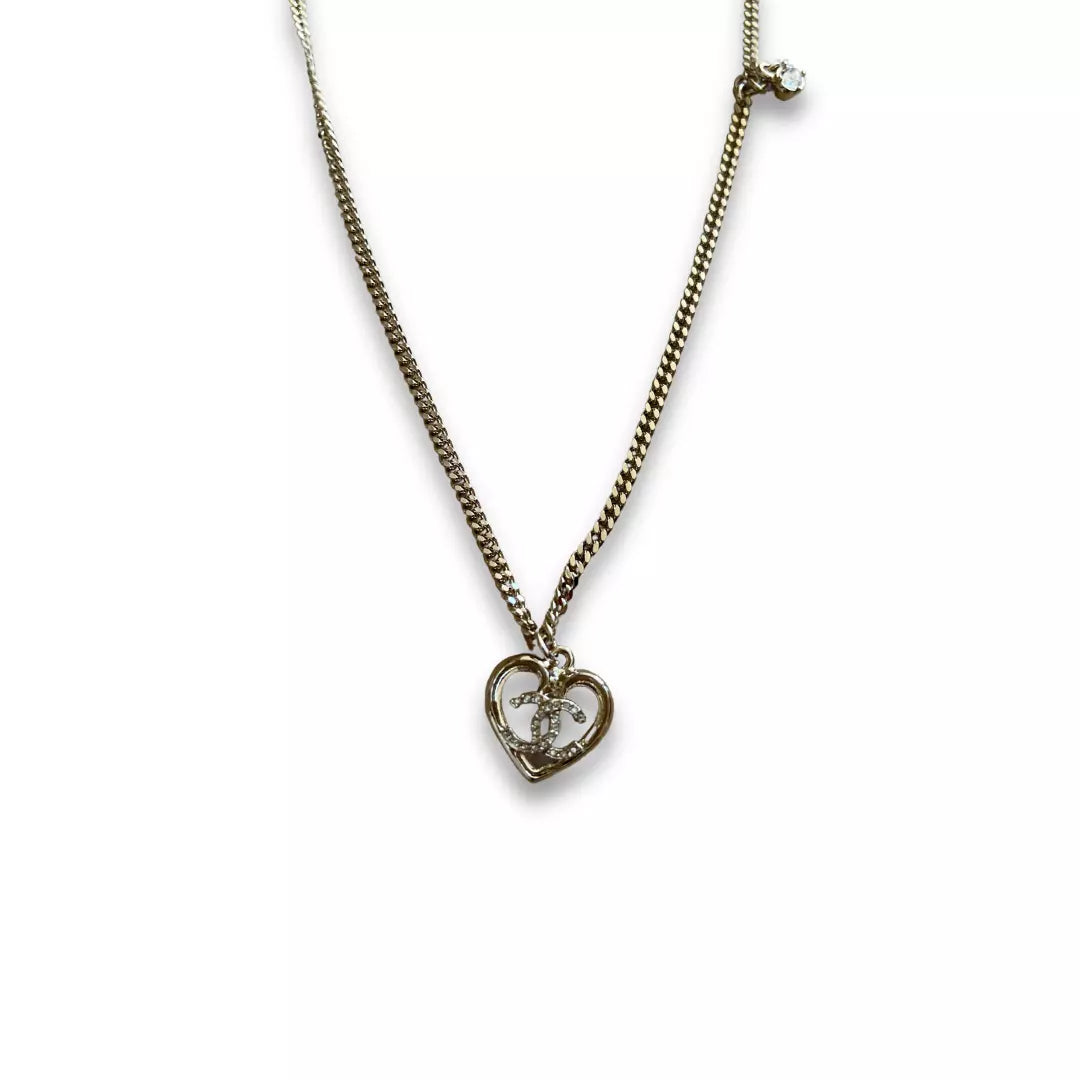 Heart Chanel Necklace