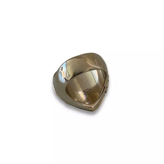 CHANEL MAXI HEART METAL RING