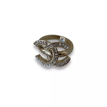 CHANEL STRASS CC RING