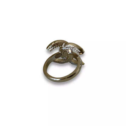 CHANEL STRASS CC RING