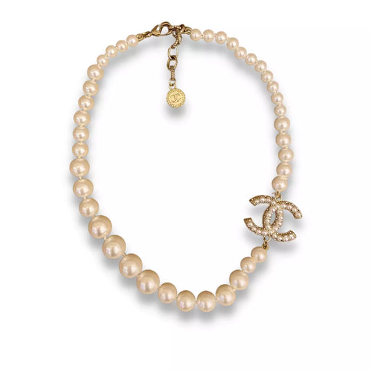 CHANEL PEARLS 100 ANNIVERSARY CC NECKLACE