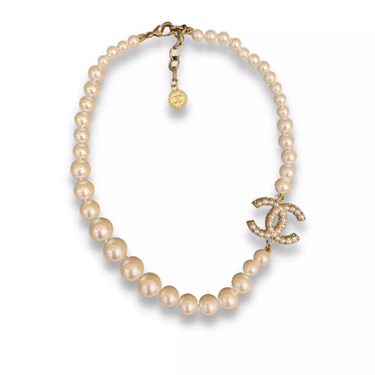 COLLAR CHANEL PEARLS 100 ANIVERSARIO CC