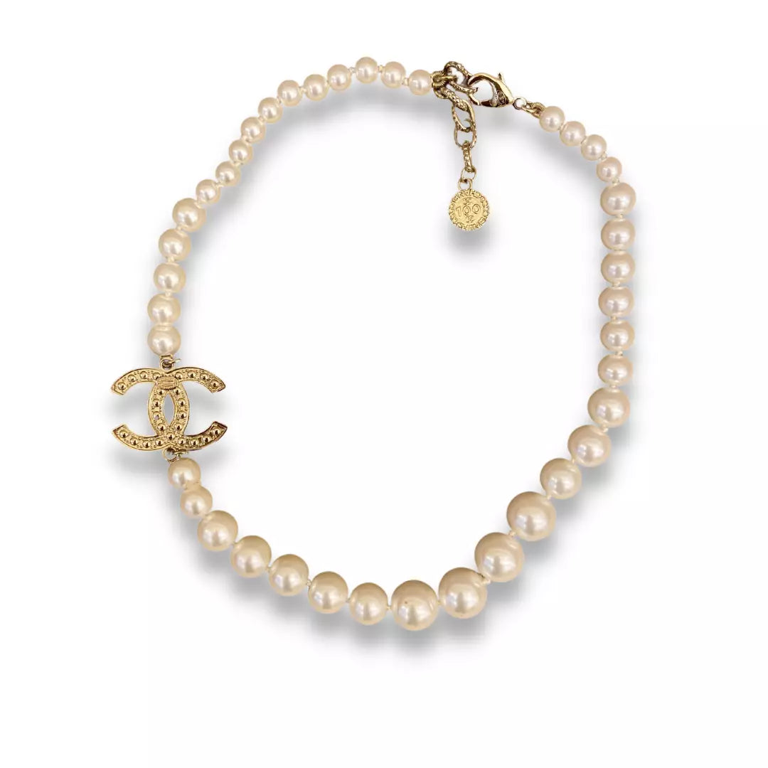 CHANEL PEARLS 100 ANNIVERSARY CC NECKLACE