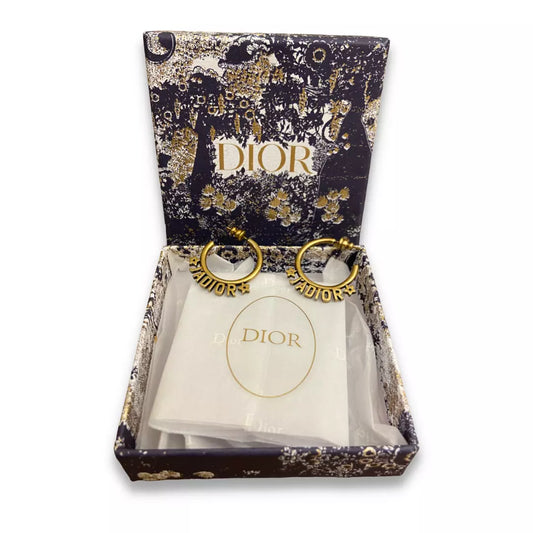 PENDIENTES DE ARO PEQUEÑOS DIOR J'ADIOR