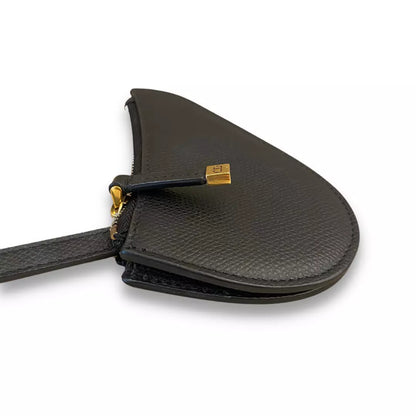 DIOR BLACK SADDLE KEY POUCH