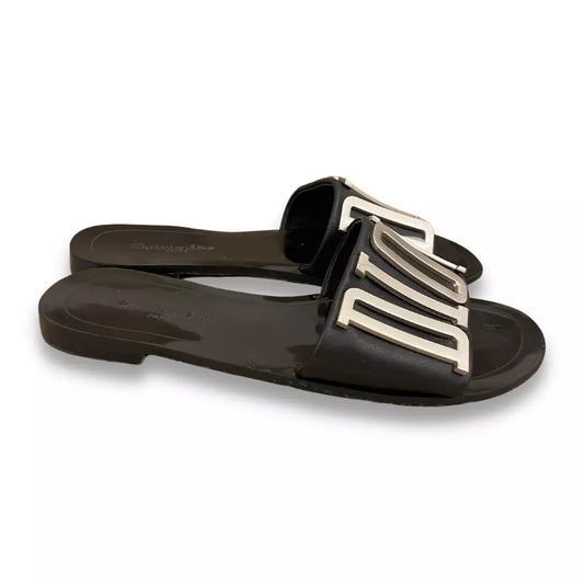 SANDALIAS DIOR DIO(R)EVOLUTION DE PIEL NEGRA