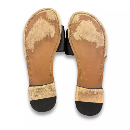 SANDALIAS DIOR DIO(R)EVOLUTION DE PIEL NEGRA