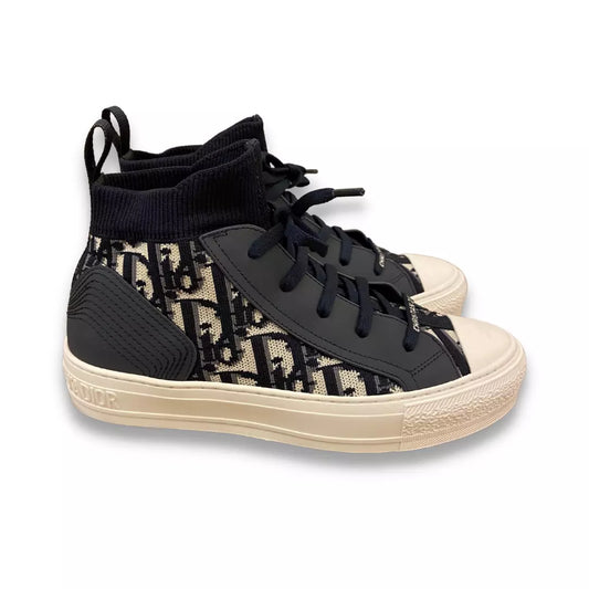 ZAPATILLAS WALK'N'DIOR DE MALLA TÉCNICA AZUL DIOR
