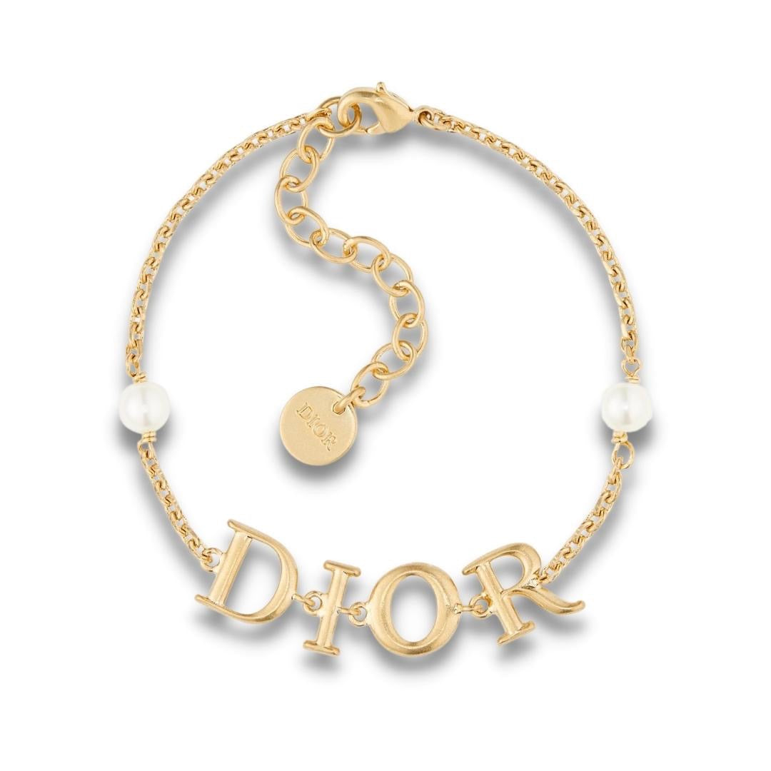 Dior Gold Plated Dio(r)evlution Bracelet