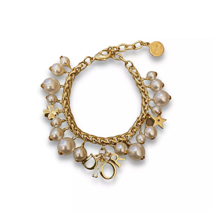 PULSERA DE PERLAS DIOR GOLD REVOLUTION