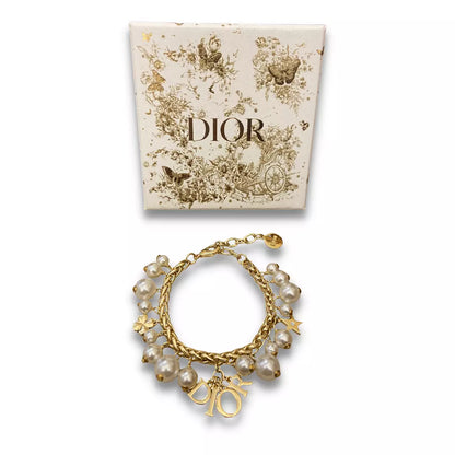 PULSERA DE PERLAS DIOR GOLD REVOLUTION