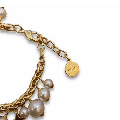 PULSERA DE PERLAS DIOR GOLD REVOLUTION