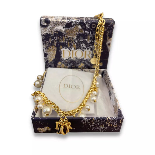 COLLAR DE PERLAS DIOR GOLD REVOLUTION