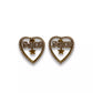 Dior J'adior Crystal Heart Earrings