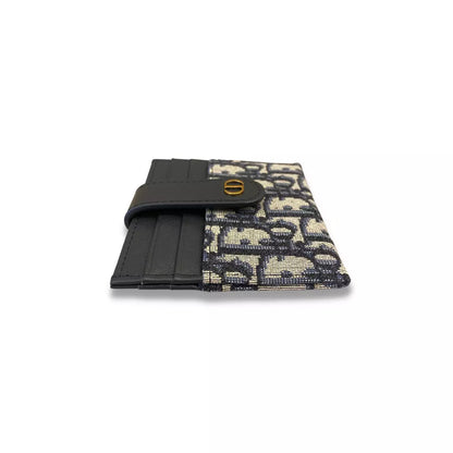 DIOR OBLIQUE JACQUARD CARD HOLDER