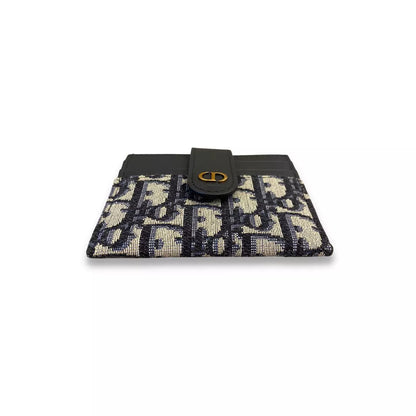 DIOR OBLIQUE JACQUARD CARD HOLDER