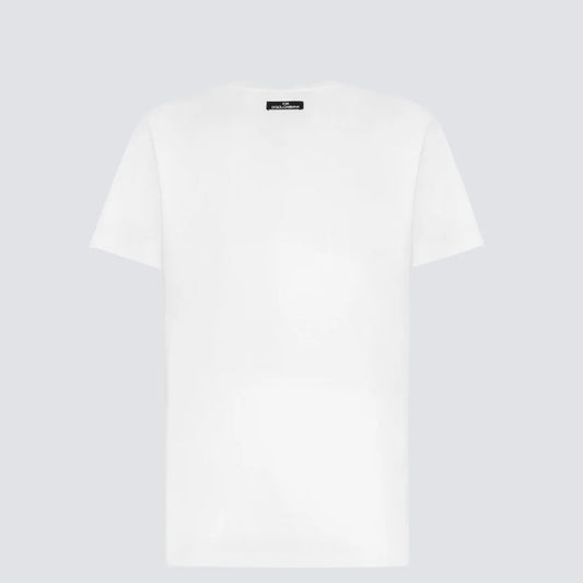 DOLCE & GABBANA WHITE ''CIAO, KIM'' PASTA T-SHIRT