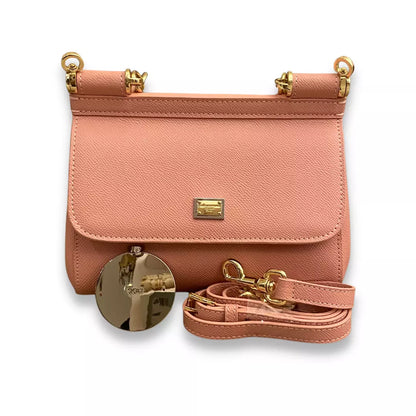 DOLCE & GABBANA PINK SMALL SICILY BAG