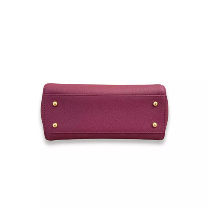 DOLCE & GABBANA PURPLE MEDIUM SICILY BAG
