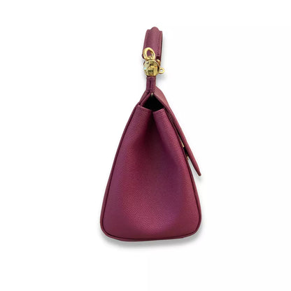 DOLCE & GABBANA PURPLE MEDIUM SICILY BAG