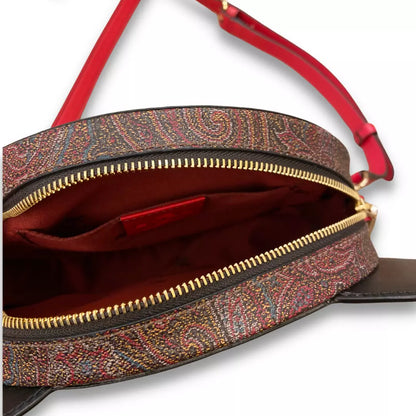 ETRO BROWN PAISLEY TEDDY BEAR BAG