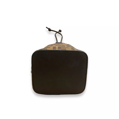 Fendi BROWN LEATHER MON TRESOR BAG