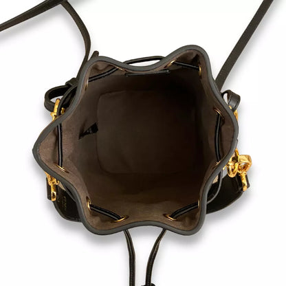 Fendi BROWN LEATHER MON TRESOR BAG