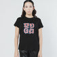 Givenchy Black Cotton Graffic Print T-Shirt