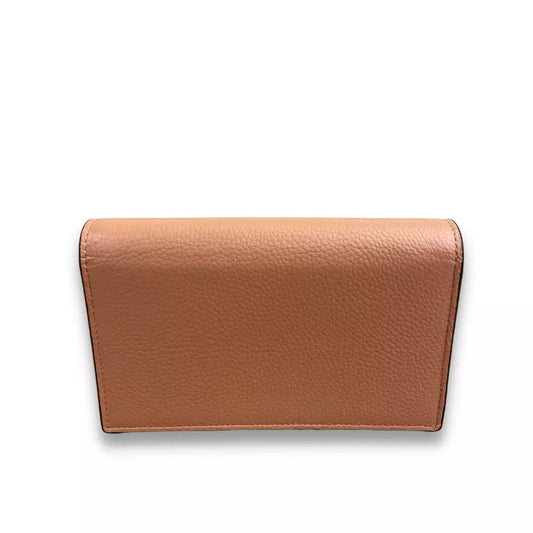 GUCCI BEIGE LEATHER INTERLOCKING BAG