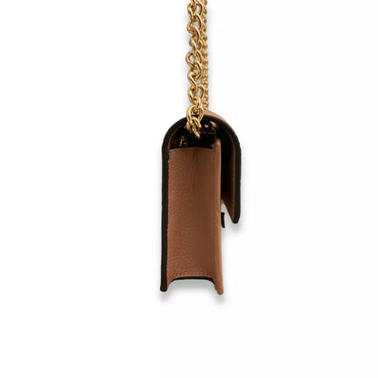 GUCCI BEIGE LEATHER INTERLOCKING BAG
