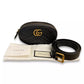 GUCCI BLACK MARMONT BELT BAG