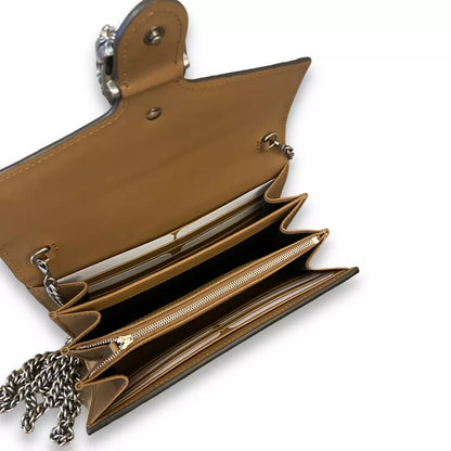 GUCCI DIONYSUS PITON LEATHER CHAIN BAG
