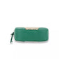 GUCCI GREEN GG CANVAS AND LEATHER BREE CROSSBODY BAG