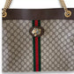 GUCCI MONOGRAM RAJAH GG TOTE BAG