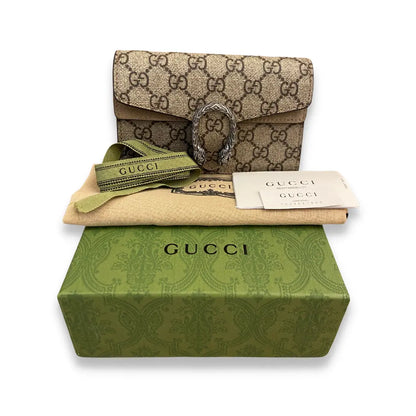 GUCCI MONOGRAM DIONYSUS GG SUPREME MINI BAG