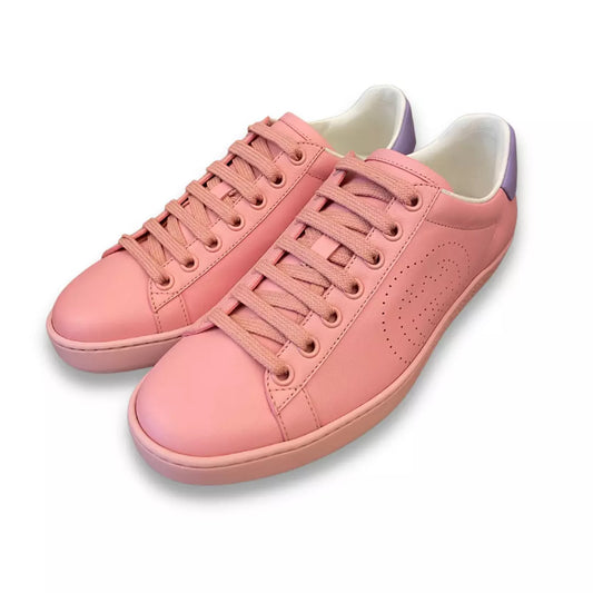 GUCCI PINK ACE SNEAKERS