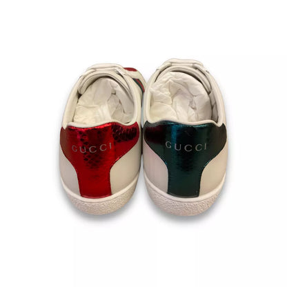 ZAPATILLAS GUCCI ACE BLANCAS/CORAZONES