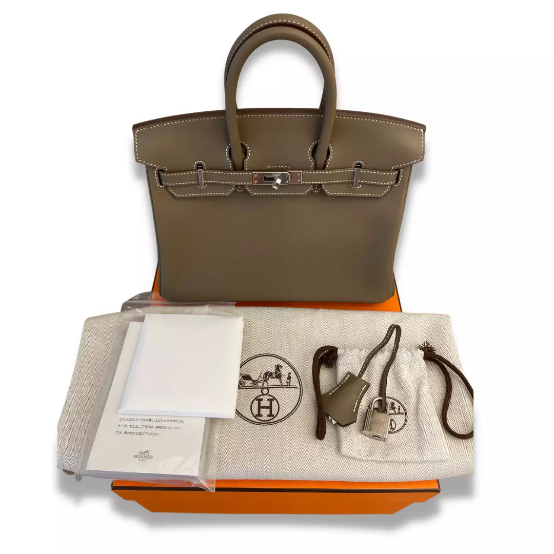 Hermès Birkin 25 Etoupe Swift Bag – EYE LUXURY CONCIERGE