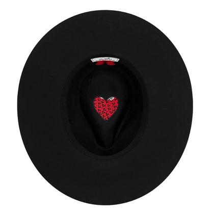 SOMBRERO HERMÈS FAUBOURG LOVE NEGRO