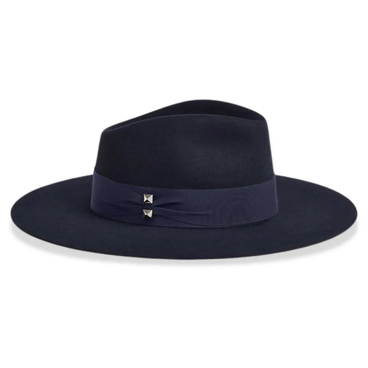 HERMÈS BLUE FAUBOURG MÉDOR HAT