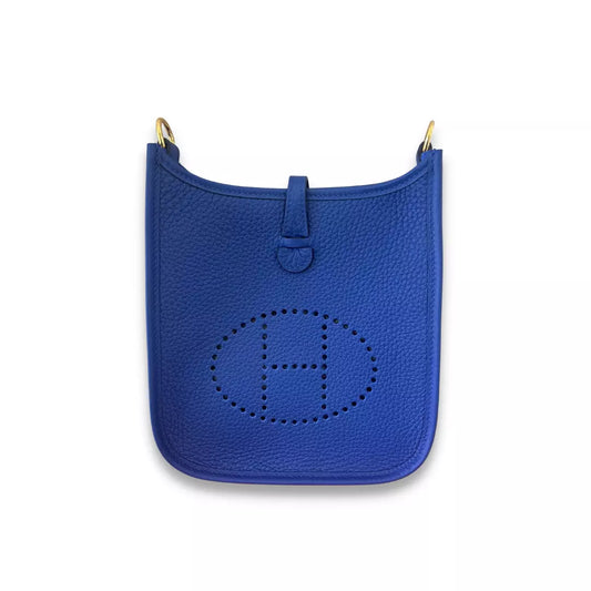 HERMÈS EVELYNE 16 BLUE ROYAL BAG