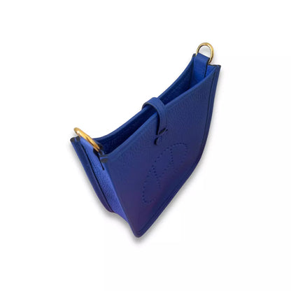 HERMÈS EVELYNE 16 BLUE ROYAL BAG